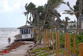 طوفان در فلوریدای آمریکا