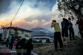 آتش سوزی جنگل های ایتالیا