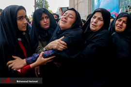مراسم تشییع شهید حادثه تروریستی اهواز - سبزوار