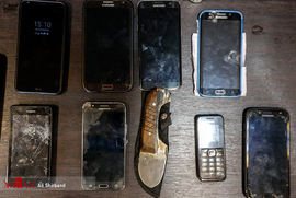 دستگیری باند سرقت تلفن همراه