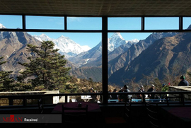 منظره کوهستانی نپال