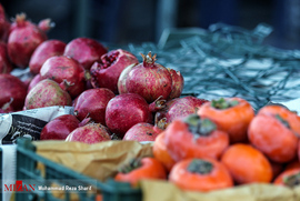 بازار میوه و تره بار در آستانه شب یلدا - اصفهان 