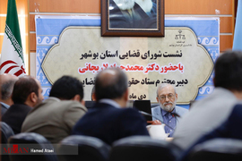 حضور دبیرستاد حقوق بشر در شورای قضایی استان بوشهر