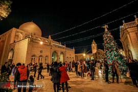 حال و هوای کریسمس در کلیسای وانک - اصفهان