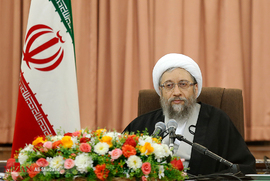 آیت الله آملی لاریجانی رئیس قوه قضائیه در همایش روسای کل دادگستری ها و دادستان های مراکز استان ها
