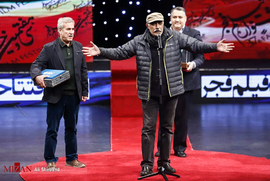 علیرضا شجاع‌نوری در مراسم افتتاحیه سی و هفتمین جشنواره فیلم فجر