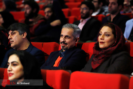  جواد رضویان در مراسم افتتاحیه سی‌وهفتمین جشنواره فیلم فجر