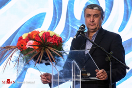 محمد اسلامی ،وزیر راه و شهرسازی، در مراسم سالروز ورود امام خمینی(ره) به کشور