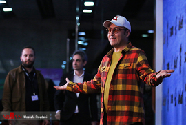 حبیب مجیدی، عکاس، در فرش قرمز فیلم سینمایی جمشیدیه
