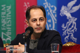 مسعود امینی تیرانی ، مدیر فیلمبرداری، در نشست خبری فیلم سینمایی پالتو شتری