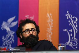 مسعود سلامی، مدیر فیلمبرداری، در نشست خبری فیلم سینمایی آشفته گی