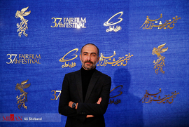 هادی حجازی فر، بازیگر، در فرش قرمز فیلم سینمایی  ماجرای نیمروز ۲ رد خون 