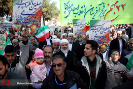 راهپیمایی 22 بهمن 97 - بیرجند