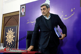 حناچی شهردار تهران در نشست خبری 