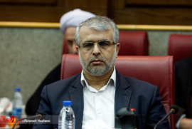 عباس پوریانی ، رئیس کل دادگاه های عمومی و انقلاب تهران ، در نشست مدیران دادگستری تهران