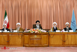 نشست روسای کل دادگستری و دادستان‌های مراکز استان‌ها با رئیس قوه قضائیه