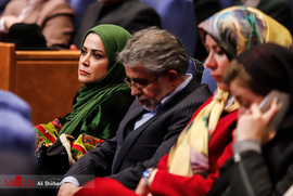 کمند امیرسلیمانی در آئین اختتامیه پنجمین جشنواره جام جم