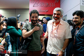 سروش صحت و نوید محمدزاده در پنجمین روز سی و هفتمین جشنواره جهانی فیلم فجر