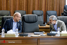 کدخدایی و قالیباف در جلسه مجمع تشخیص مصلحت نظام
