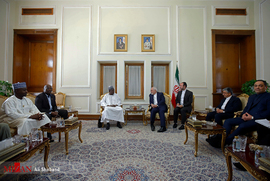 دیدار‌ نایب رئیس مجلس نیجر با ظریف