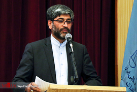 ناصر عتباتی رئیس کل جدید دادگستری در مراسم تودیع و معارفه رئیس کل دادگستری استان اردبیل