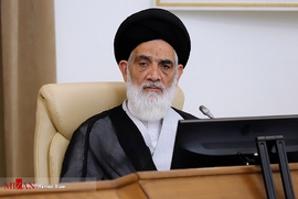 حجت الاسلام والمسلمین مرتضوی مقدم در جلسه مسئولان عالی قضائی
