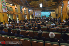 مراسم تکریم و معارفه رئیس کل دادگستری استان مازندران