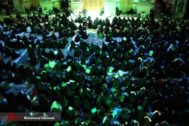مراسم احیاء شب بیست و سوم ماه مبارک رمضان در آستان مقدس امامزاده شعیب (ع) - سبزوار 