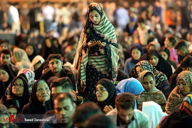 مراسم احیاء شب بیست و سوم ماه مبارک رمضان در امامزاده سید مظفر بندرعباس