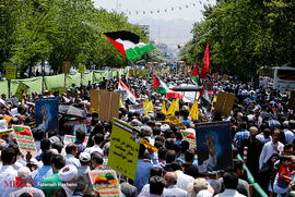 راهپیمایی روز جهانی قدس - تهران 
