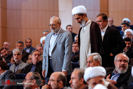 حجت الاسلام صادقی و جواد لاریجانی در همایش بزرگداشت هفته قوه قضاییه