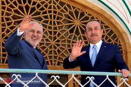 دیدار وزیران امور خارجه ایران و ترکیه در اصفهان