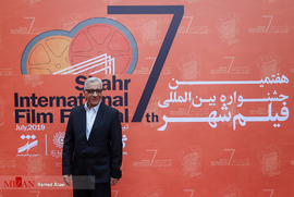 مسعود رایگان در اختتامیه هفتمین جشنواره فیلم شهر