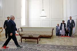 دیدار رییس مجلس سنای افغانستان با ظریف