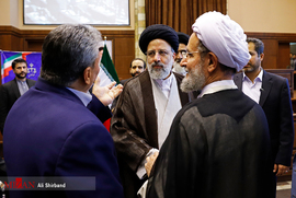 حضور آیت الله رئیسی رئیس قوه قضاییه در جلسه وحدت رویه دیوان عالی کشور