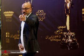 امیر آقایی در بیست و یکمین جشن خانه سینما 