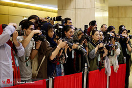 خبرنگاران و عکاسان در بیست و یکمین جشن خانه سینما 