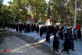 پیاده روی جاماندگان اربعین حسینی در بجنورد