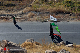 پیاده روی جاماندگان اربعین حسینی در بجنورد