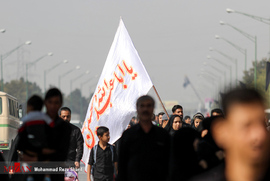 پیاده روی جاماندگان اربعین حسینی در اصفهان