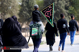 پیاده روی جاماندگان اربعین حسینی در اصفهان