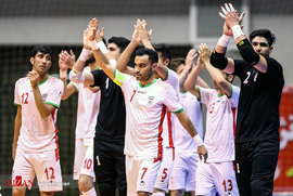 دیدار تیم‌های ملی فوتسال ایران و ترکمنستان