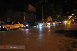 وضعیت پمپ بنزین‌ها در شب سهمیه بندی در سنندج