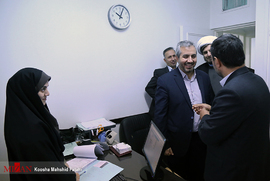 بازدید از پیش اعلام نشده رئیس کل محاکم تهران از مجتمع قضایی شهید فهمیده 