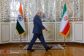 دیدار وزیر امور خارجه هند با ظریف