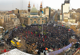 مراسم گرامیداشت سردار سپهبد شهید حاج قاسم سلیمانی در دانشگاه تهران
