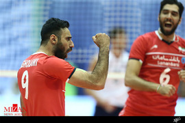 سومین دیدار ایران و آمریکا در لیگ جهانی 2015
