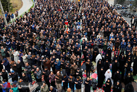 حضور پر شور مردم در نماز جمعه تهران به امامت رهبر معظم انقلاب