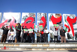 راهپیمایی ۲۲ بهمن ۹۸ در سنندج 
