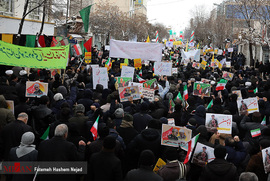 راهپیمایی ۲۲ بهمن ۹۸ در زنجان
